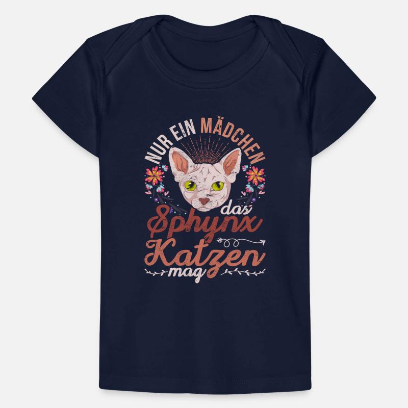 Nur ein Mädchen das Sphynx Katzen mag Sphynx Katze Baby Premium Organic T-Shirt