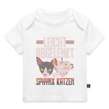 Nacktkatze Leicht abgelenkt von Sphynx Katzen - Baby Premium Organic T-Shirt - Dunkelnavy - Vorne