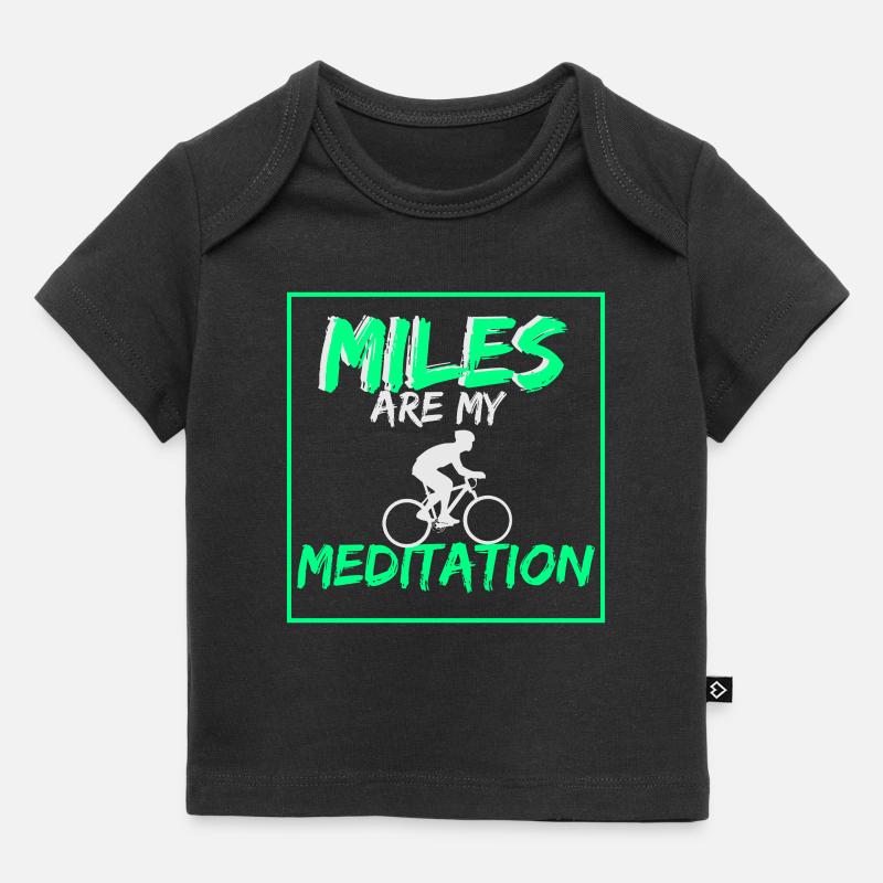 Vélo vélo vélo vélo de route vélo cadeau - T-shirt Premium bébé bio - noir