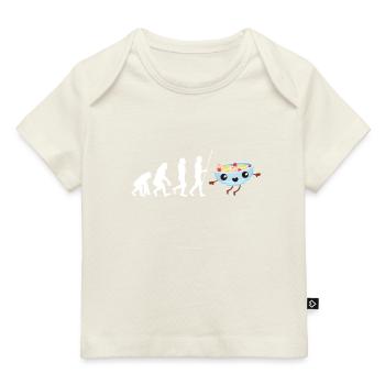 Bouillie céréales Grits Kasha Upma Riz et avoine - T-shirt Premium bébé bio - marine foncé - Devant