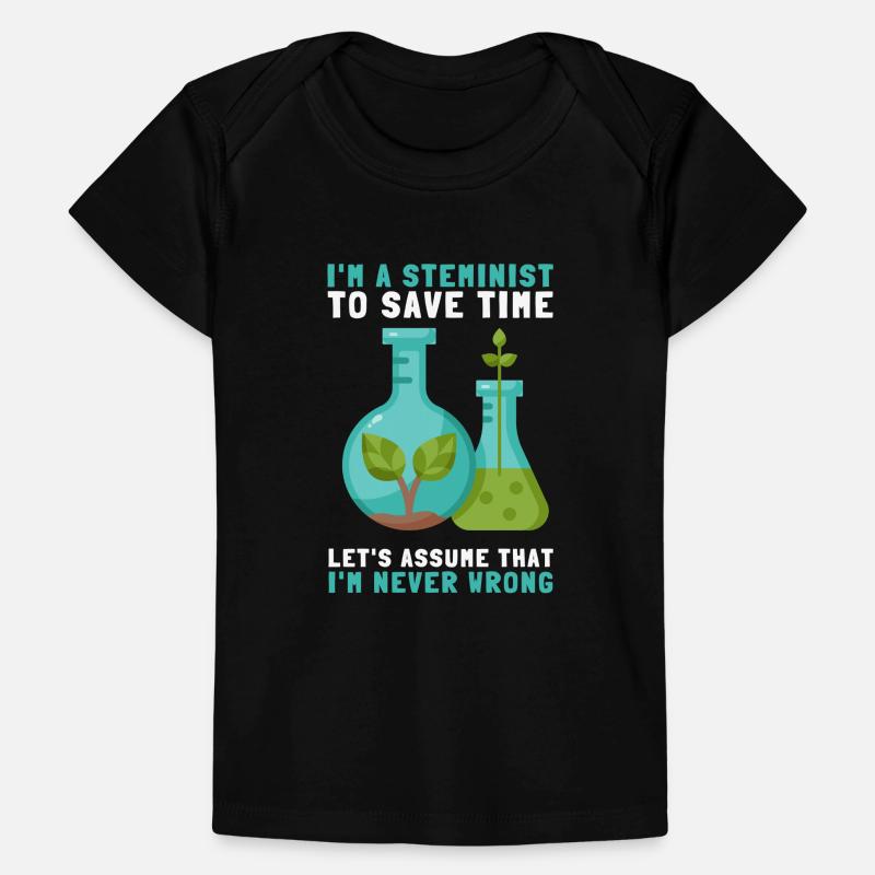 Female Stem Scientist Technology Student, Baby Premium Organic T-shirt