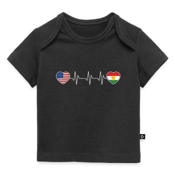 Kurdistan - Baby Premium Organic T-Shirt - Schwarz - Vorne