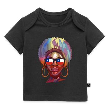 Chili - T-shirt Premium bébé bio - noir - Devant