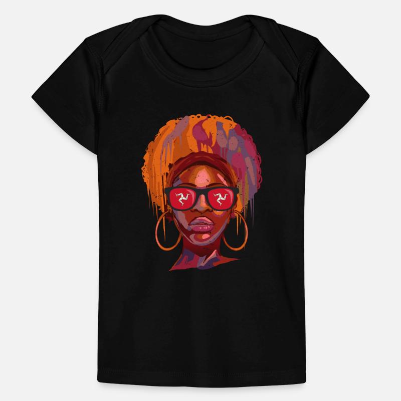 Île de Man T-shirt Premium bébé bio