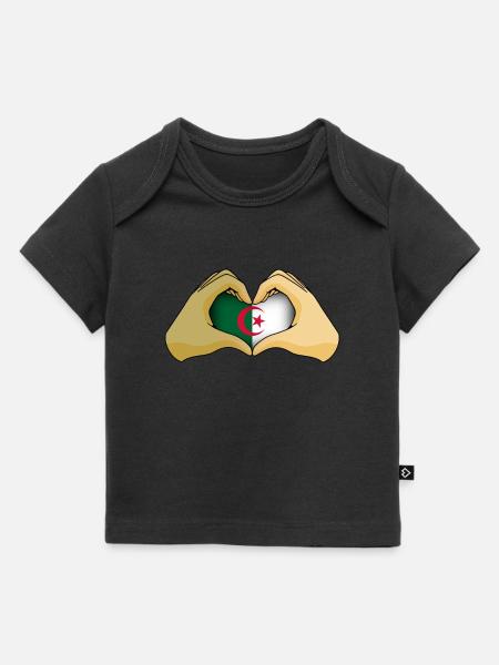Algerien - Baby Premium Organic T-Shirt - Schwarz