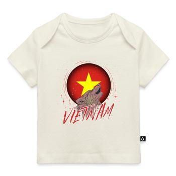 Vietnam - Baby Premium Organic T-shirt - dark navy - Front