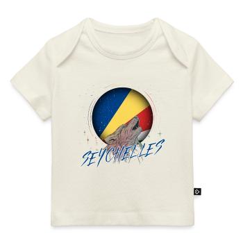Seychelles - Baby Premium Organic T-shirt - dark navy - Front