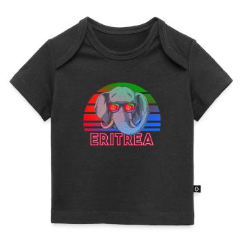 Eritrea - Baby Premium Organic T-Shirt - Schwarz - Vorne