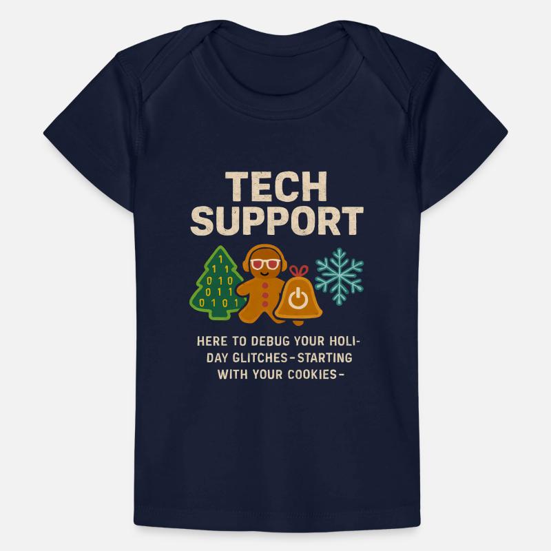 Admin Weihnachtsgeschenk IT Support Debugging Baby Premium Organic T-Shirt