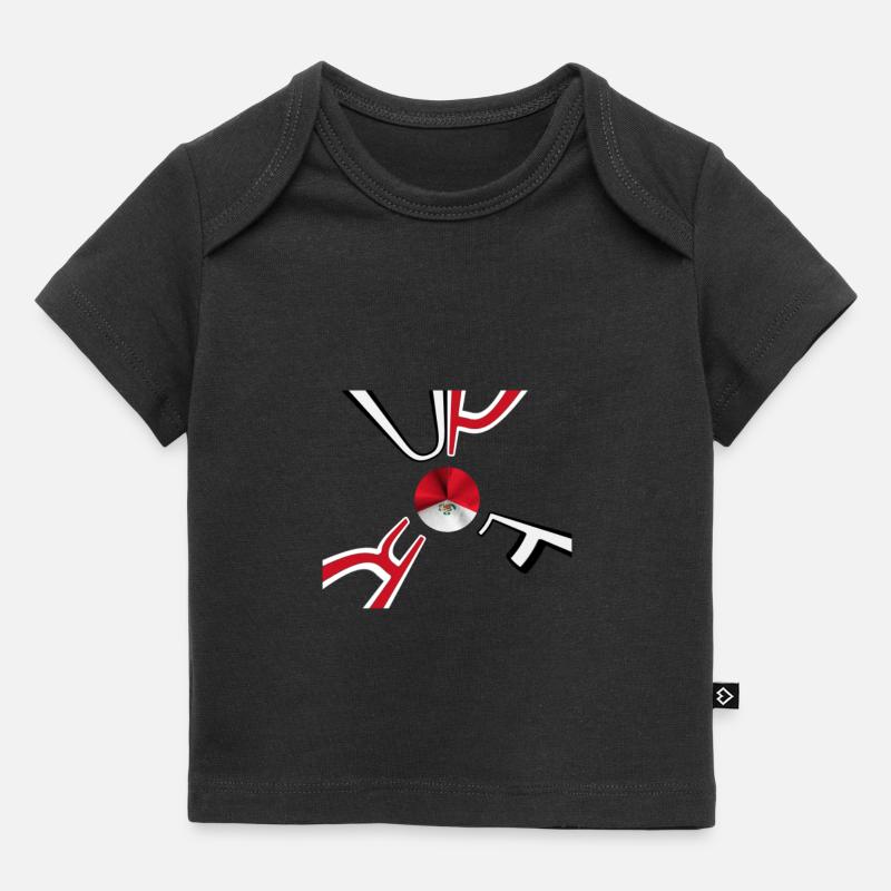 Pérou Drapeau Lima - T-shirt Premium bébé bio - noir