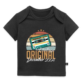 Dezember 2004 - Legenden Wurden 2004 Geboren - Baby Premium Organic T-Shirt - Schwarz - Vorne