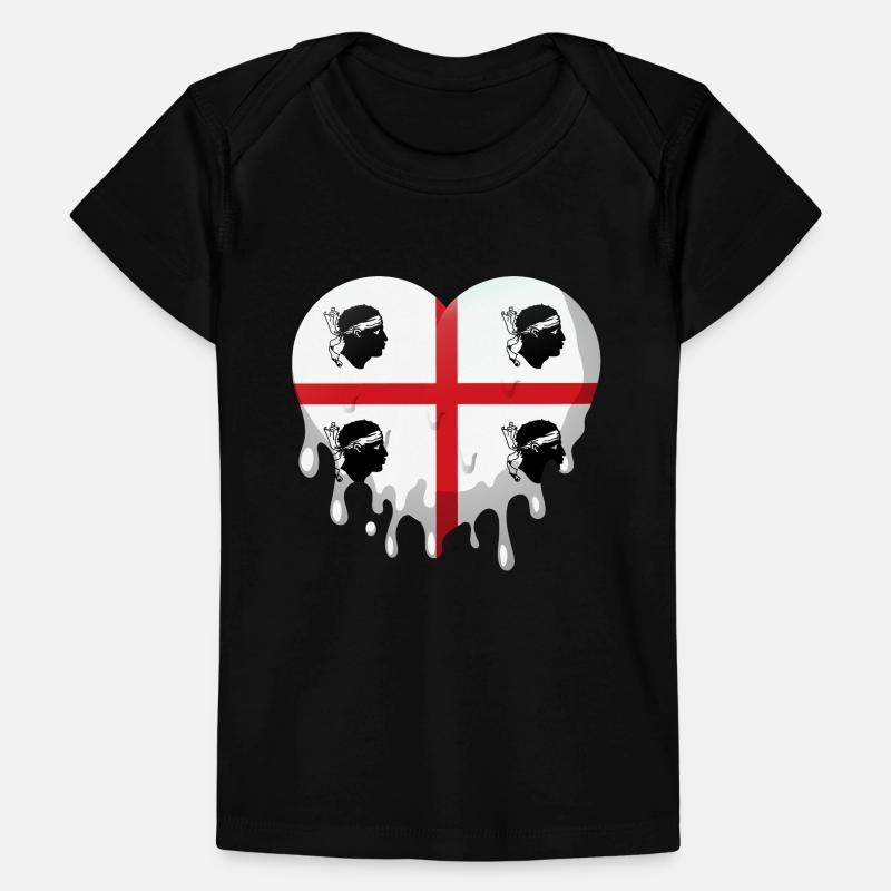 Sardaigne Drapeau Sarde Drapeau Sardegna Drapeau T-shirt Premium bébé bio