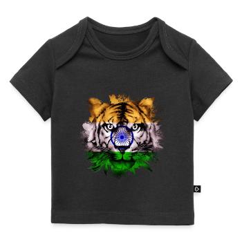 Inde - T-shirt Premium bébé bio - noir - Devant