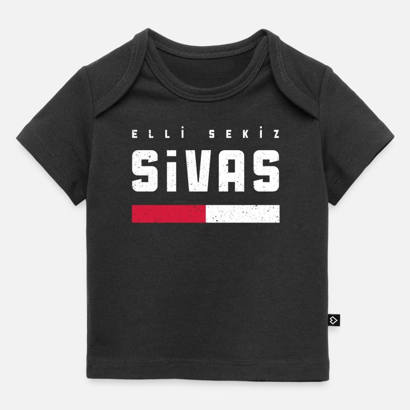 Sivas 58 - T-shirt Premium bébé bio - noir