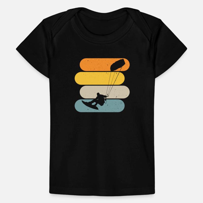 Kitesurf Kitesurf Kiteboarder T-shirt Premium bébé bio