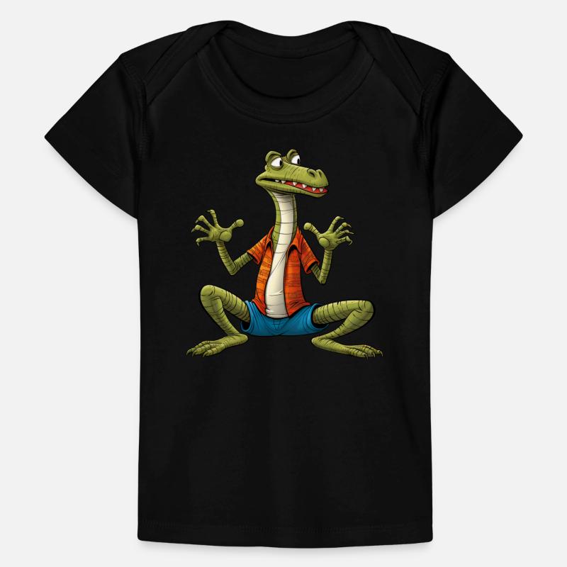 Lizard Yogi Baby Premium Organic T-shirt