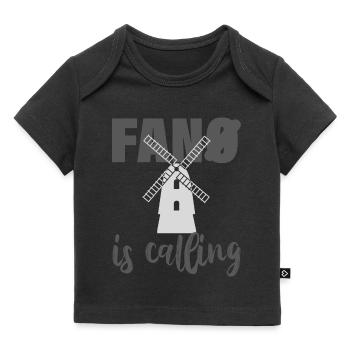 Fano Fanö Fanoe Fanø Motif Danemark amoureux - T-shirt Premium bébé bio - noir - Devant