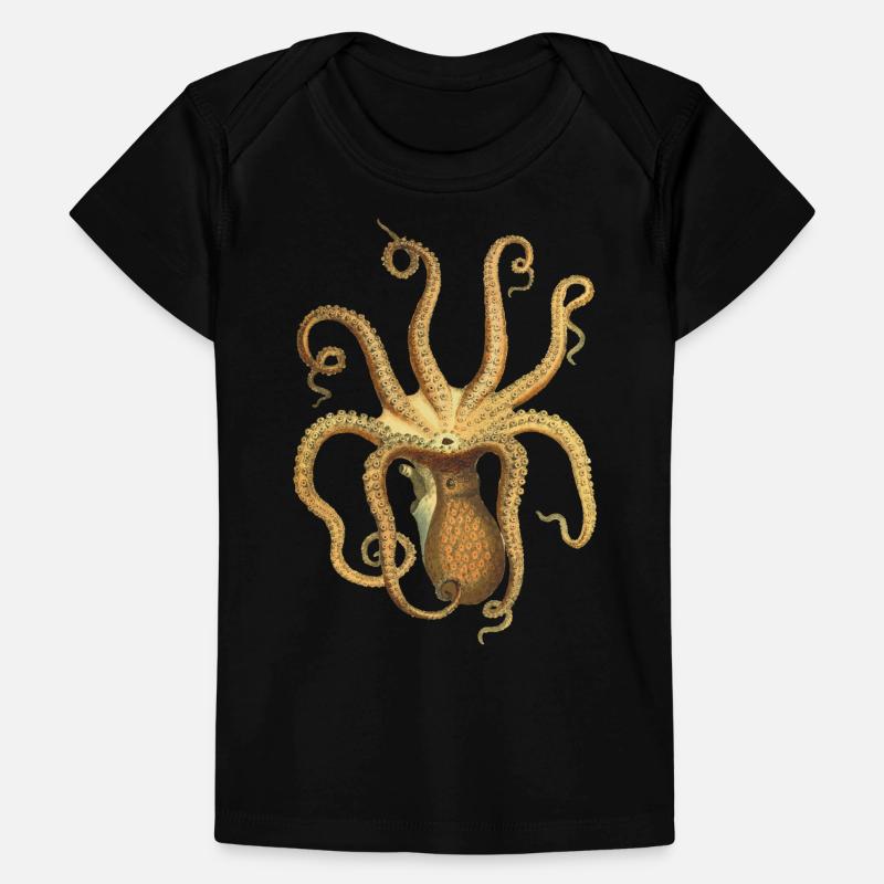 squid giant octopus octopus octopus squid sepia fish Baby Premium Organic T-shirt