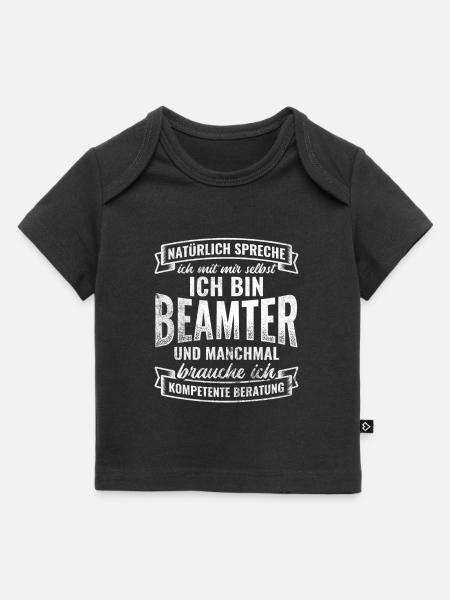 Beamter Beamte - Baby Premium Organic T-Shirt - Schwarz