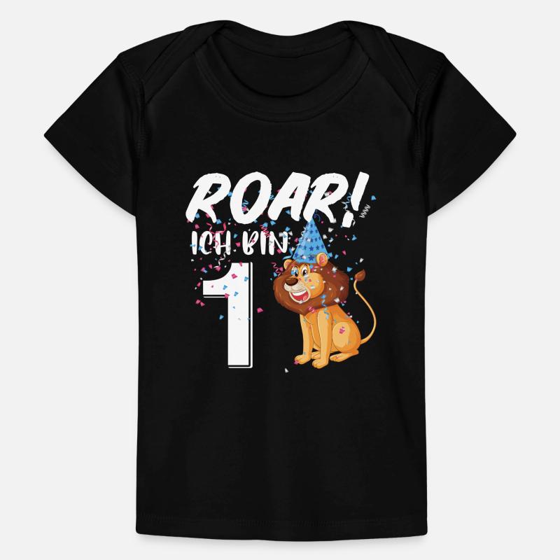 ROAR ICH BIN 1 Baby Premium Organic T-Shirt