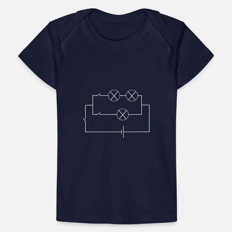 Physics Circuit Circuit Physicist Teacher Nerd Baby Premium Organic T-shirt