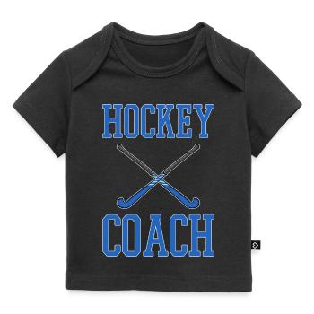 field hockey - Baby Premium Organic T-shirt - black - Front