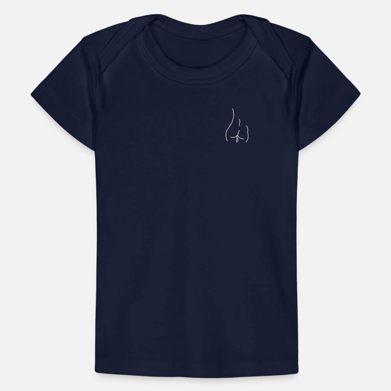 Lineart - butt touch Baby Premium Organic T-shirt