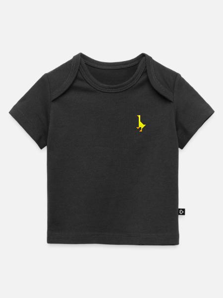 Oie - Tangram - T-shirt Premium bébé bio - noir