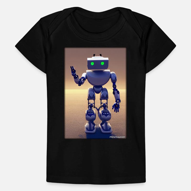 Robot Future Technology Science Android Baby Premium Organic T-shirt