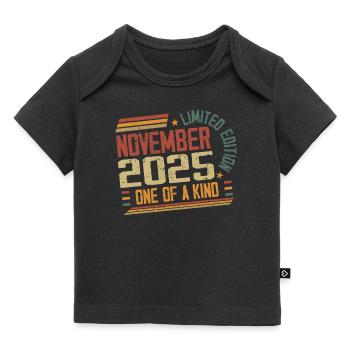 Fantastisch seit November 2025 Geburtstagsgeschenk - Baby Premium Organic T-Shirt - Schwarz - Vorne