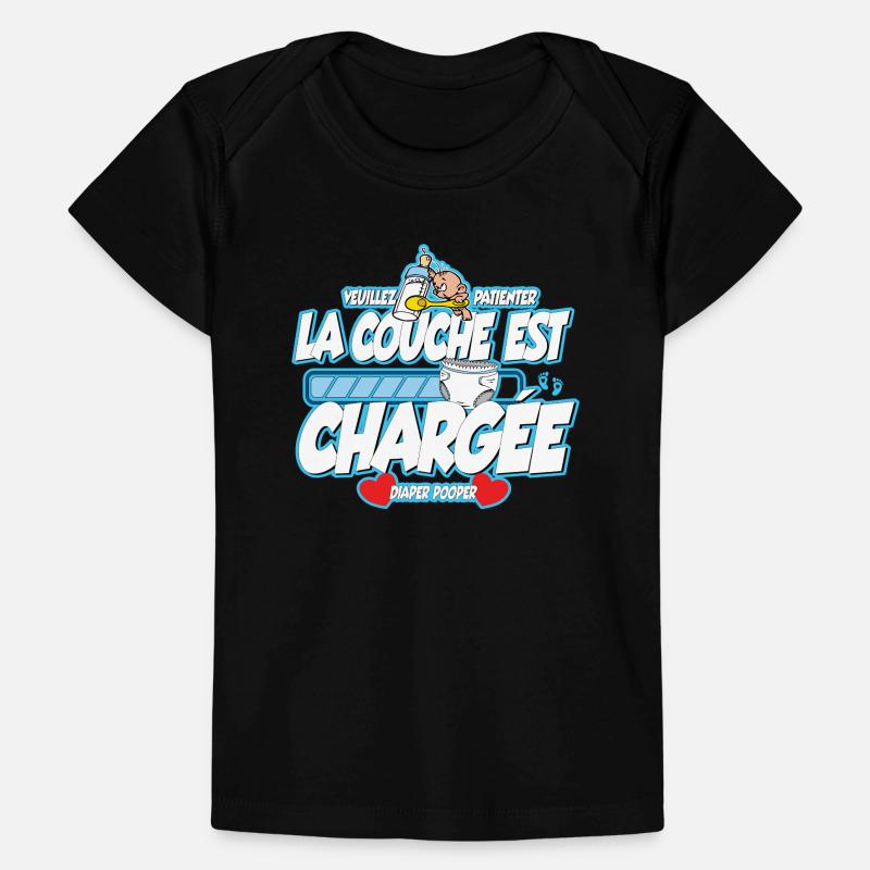 Windelpooper Windel wird beladen Junge Geschenk Baby Premium Organic T-Shirt
