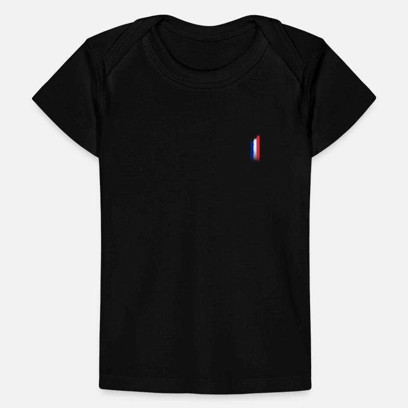 drapeau Français T-shirt Premium bébé bio