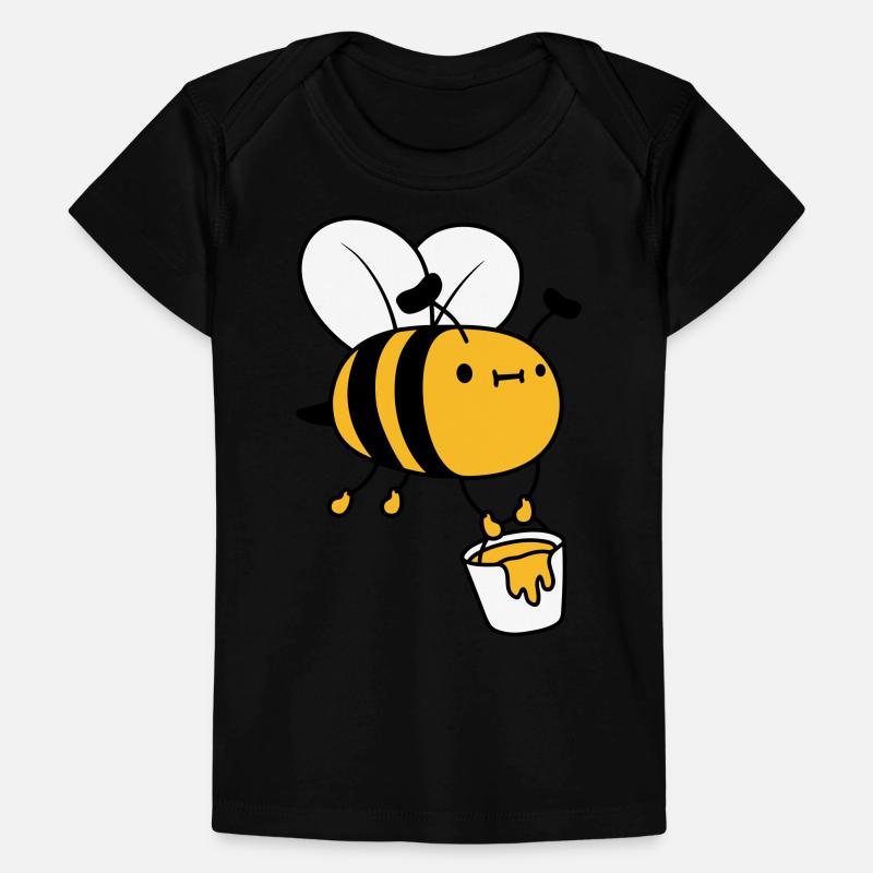 Honig Eimer Biene Baby Premium Organic T-Shirt