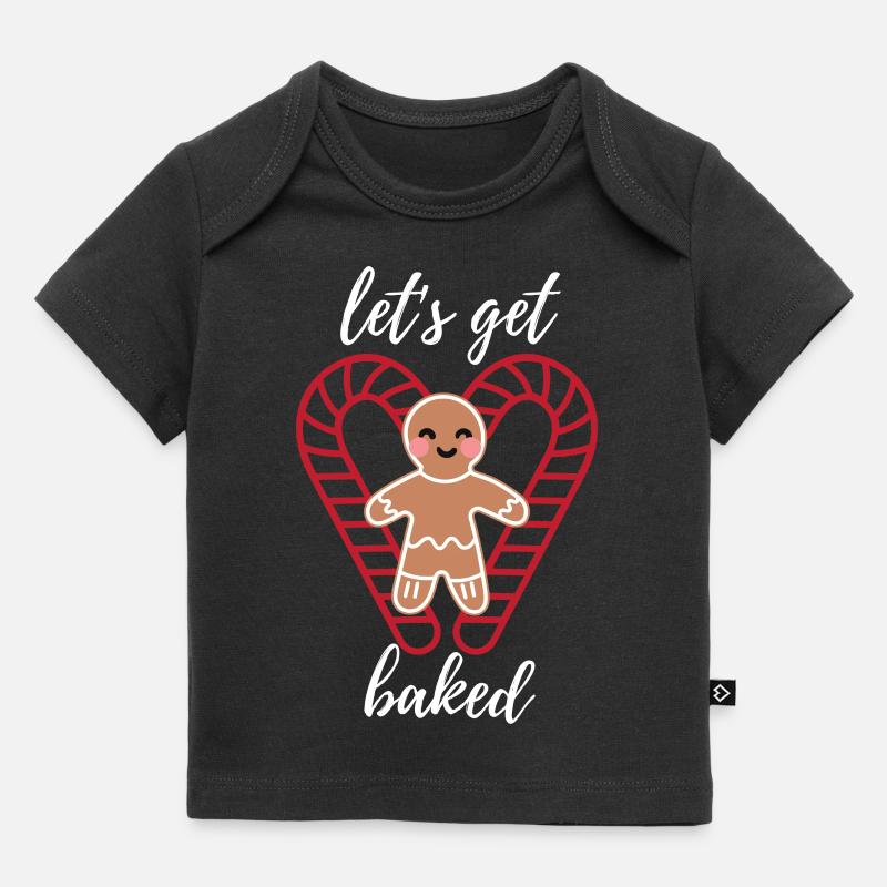 Faisons cuire au four! - T-shirt Premium bébé bio - noir