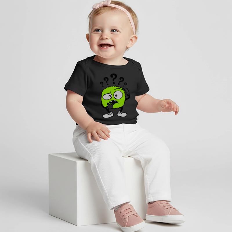 Question mark skeptical face comic Baby Premium Organic T-shirt