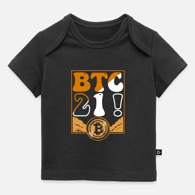 Bitcoin 21 Édition Limitée - T-shirt Premium bébé bio - noir