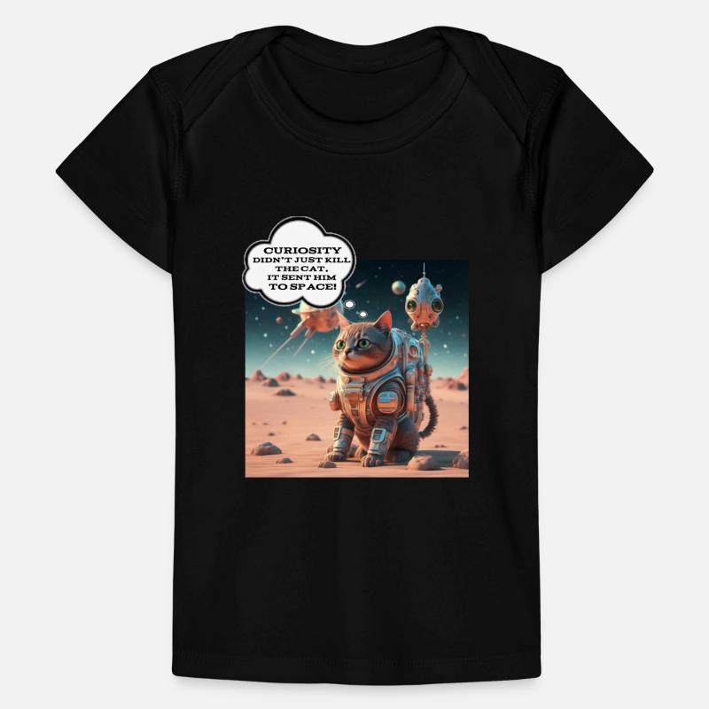 Curiosity kill cat Baby Premium Organic T-Shirt