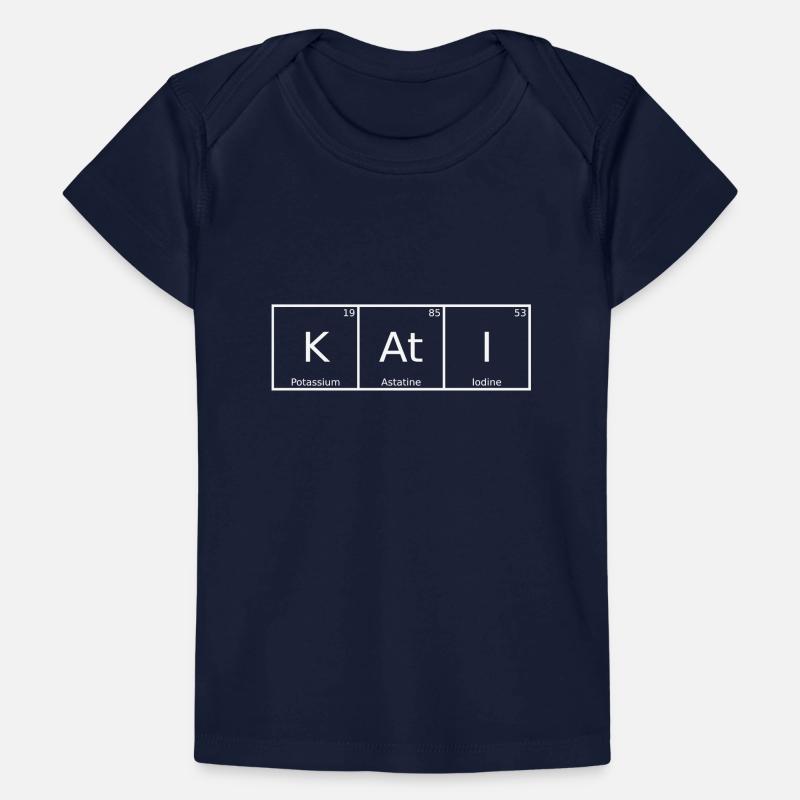 Kati Name First Name Chemistry Periodic Table Elements Baby Premium Organic T-shirt