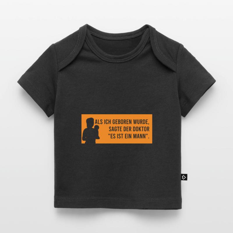 der Doktor "Es ist ein Mann" Baby Premium Organic T-Shirt