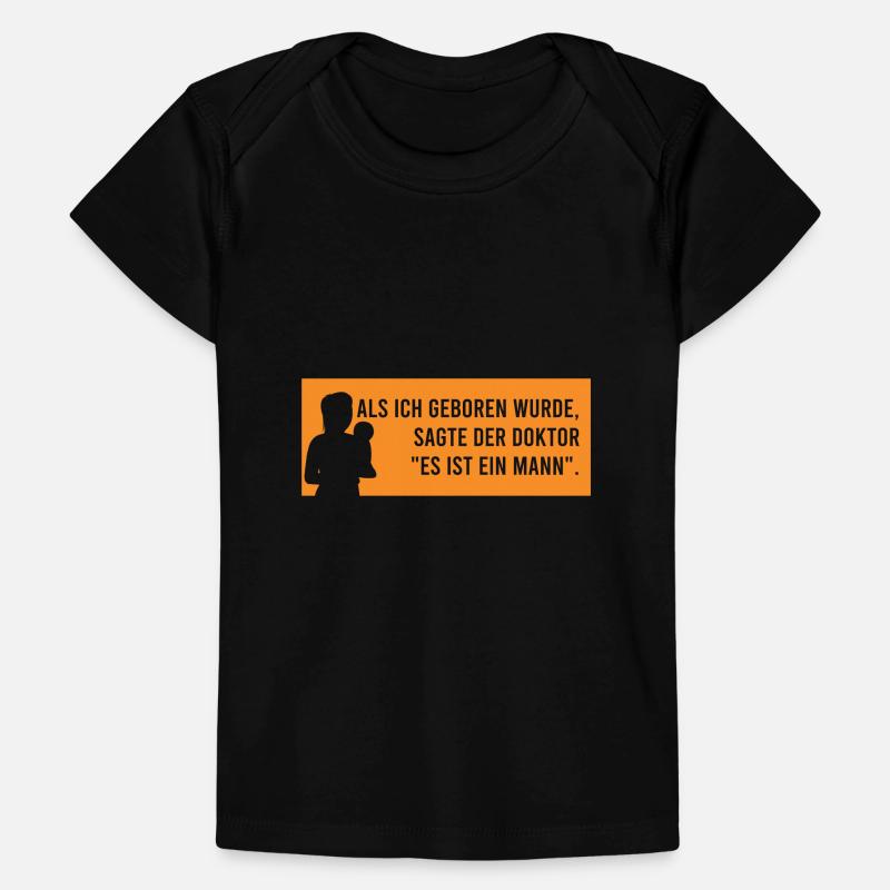 der Doktor "Es ist ein Mann" Baby Premium Organic T-Shirt