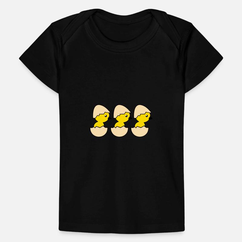 Three hatching chicks Baby Premium Organic T-shirt