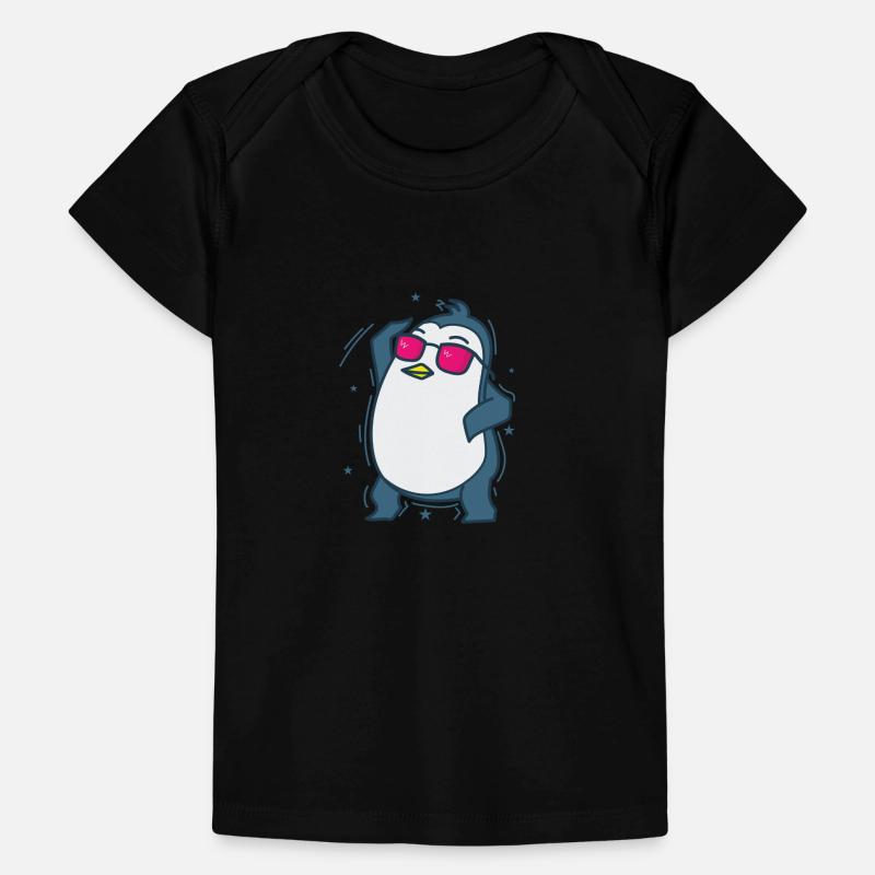 Penguin dancing Antarctica bird Baby Premium Organic T-shirt