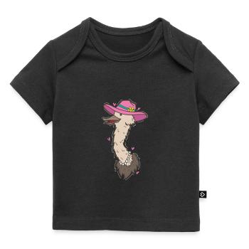 Oiseau d’autruche en Afrique - T-shirt Premium bébé bio - noir - Devant