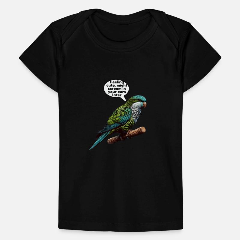 Perroquet Quaker Moine Perruche T-shirt Premium bébé bio