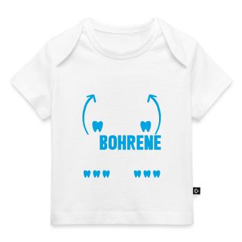 Zahn Zahnarzt Bohren Zahn Geschenk - Baby Premium Organic T-Shirt - Dunkelnavy - Vorne