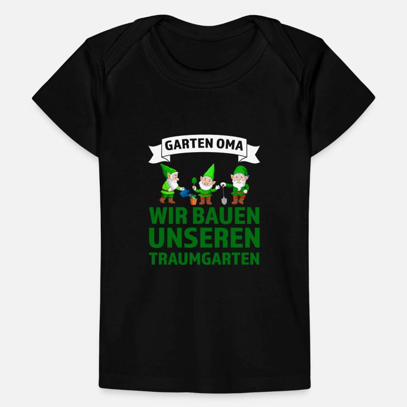 Garten Oma Zwerge Gärtnerin Geschenk Baby Premium Organic T-Shirt