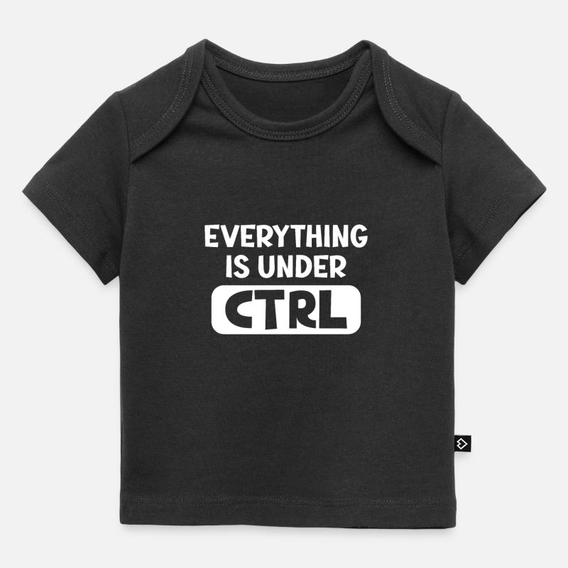 Tout est sous Programmeur CTRL - T-shirt Premium bébé bio - noir