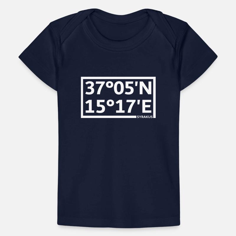 Syracuse Coordinates Baby Premium Organic T-shirt