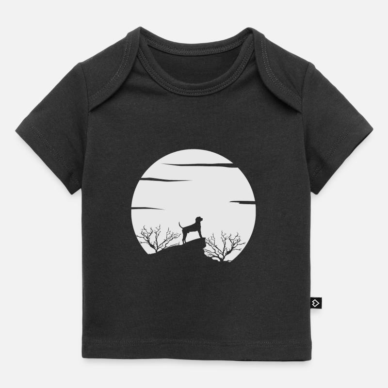 Treeing Walker Coonhound - T-shirt Premium bébé bio - noir