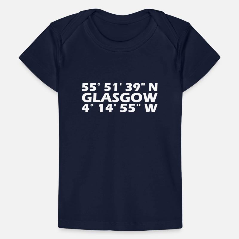 Glasgow Coordinates Baby Premium Organic T-shirt